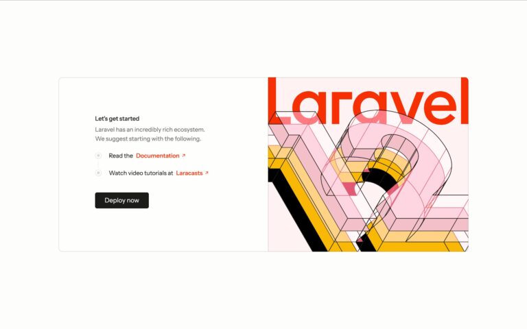 Laravel 12 Welcome Page (Light Mode)