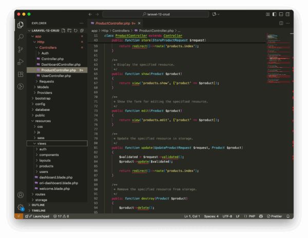 Panduan-Belajar-Laravel-101 Source Code Sample