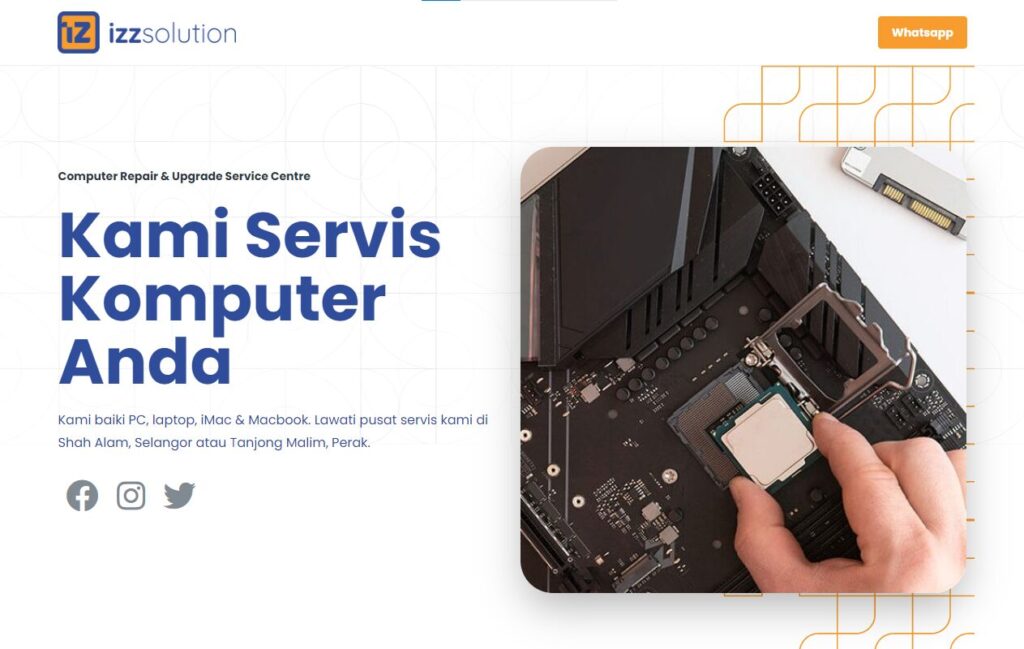 Izz Solution Website